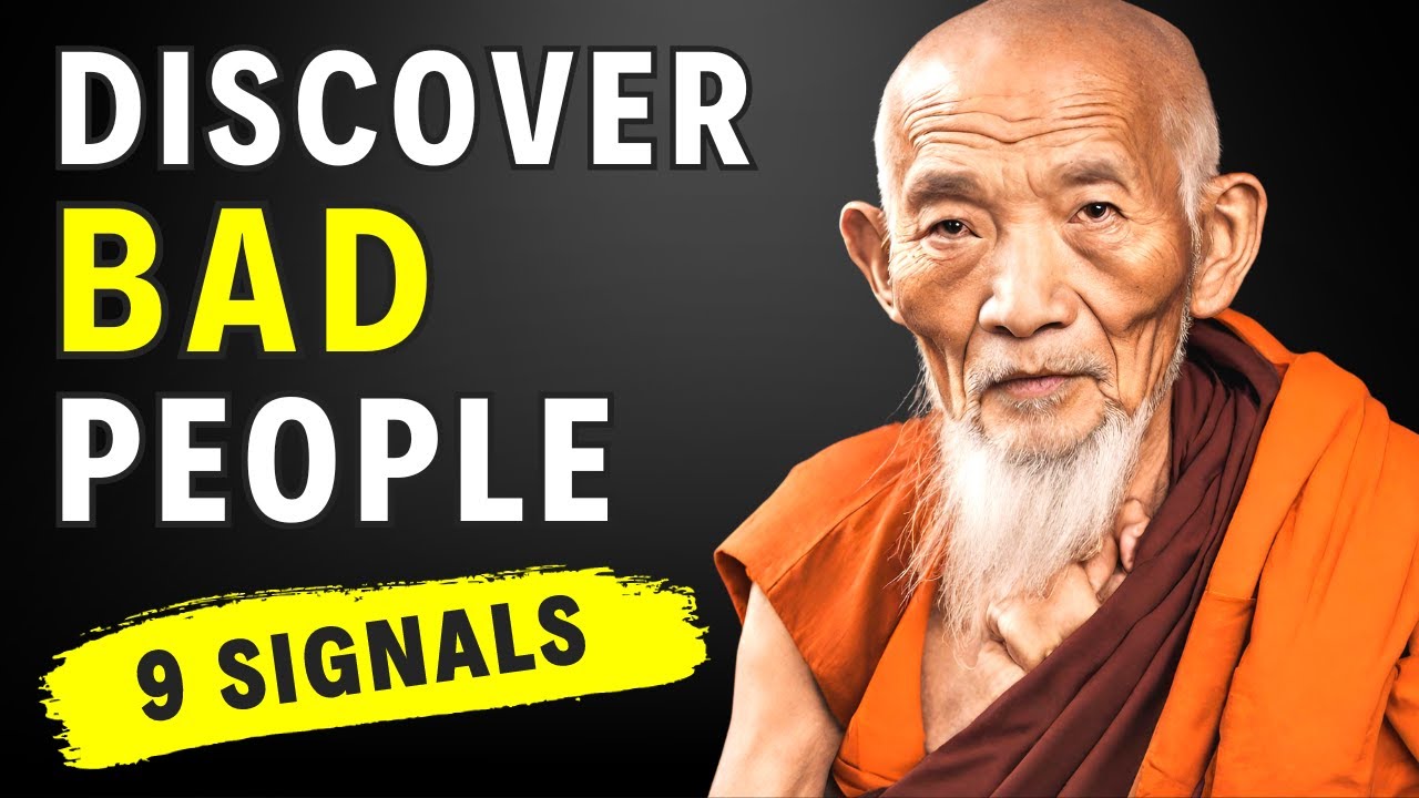 How to recognize bad people | Watch out for these 9 signs | Zen History