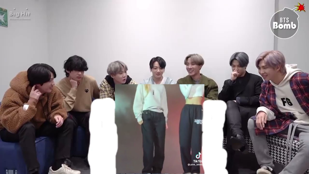 bts reaction bp tiktok