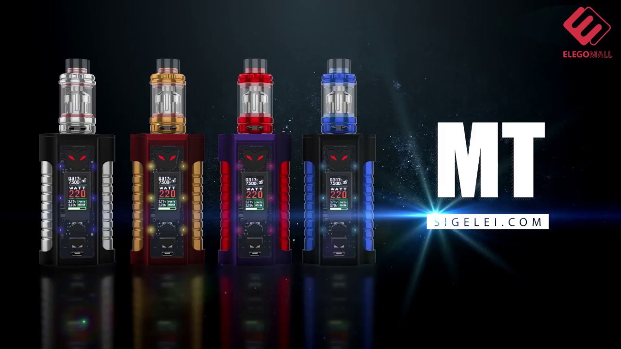 SIGELEI MT 220W BOX MOD, Stay Fashionable, Stay Cool.