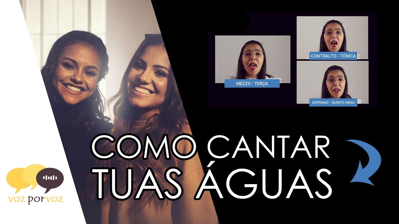 Como Cantar Tuas Águas |Julia Vitoria ft Gabriela Rocha| VOZ POR VOZ