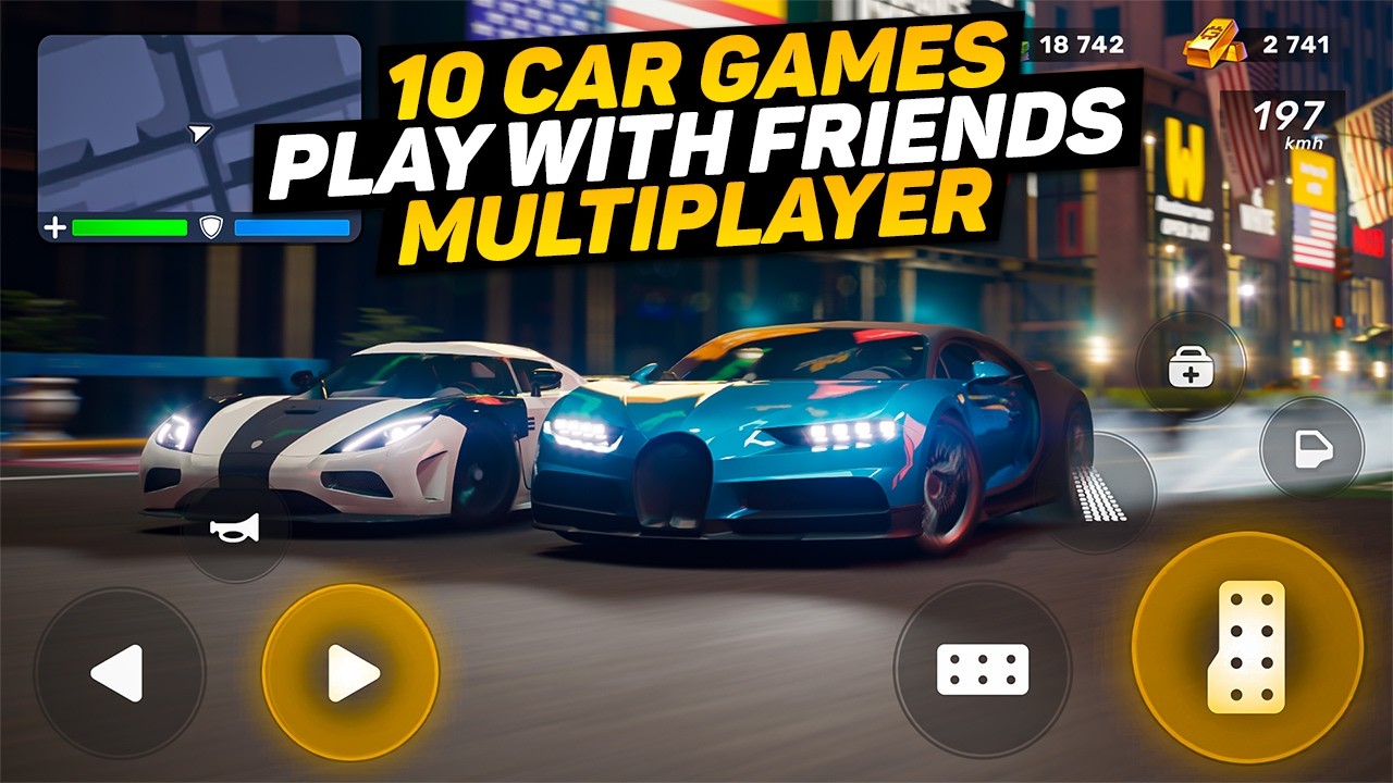 10 AMAZING Car Racing Games You Can Play With Friends Right Now (Android Car Games)