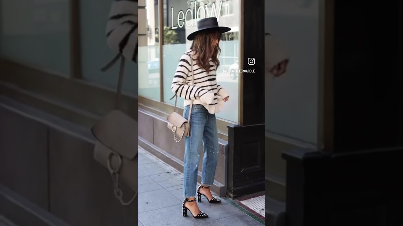 Quand on dit look Parisienne , on r&eacute;f&egrave;re au style chic sans effort #parisstyle #styleinspiration