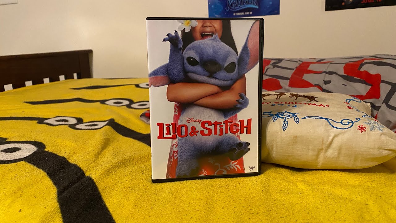 Lilo and Stitch the remake DVD 2025 