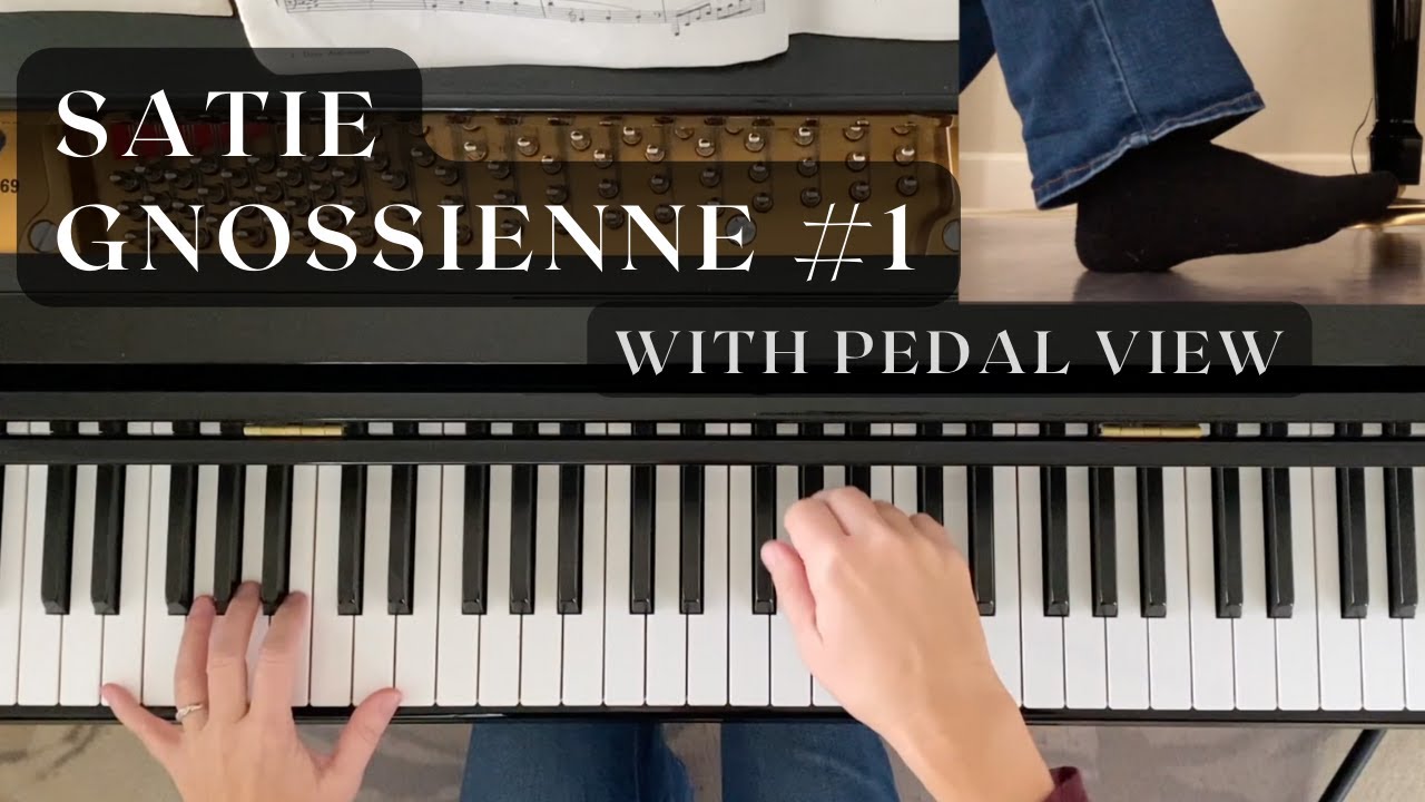 Satie Gnossienne No. 1 - with Pedal Tutorial