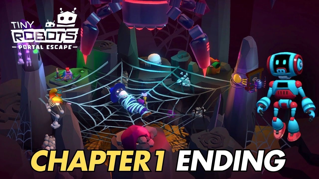 Tiny Robots: Portal Escape Chapter 1 Ending Walkthrough (Android, iOS) #2