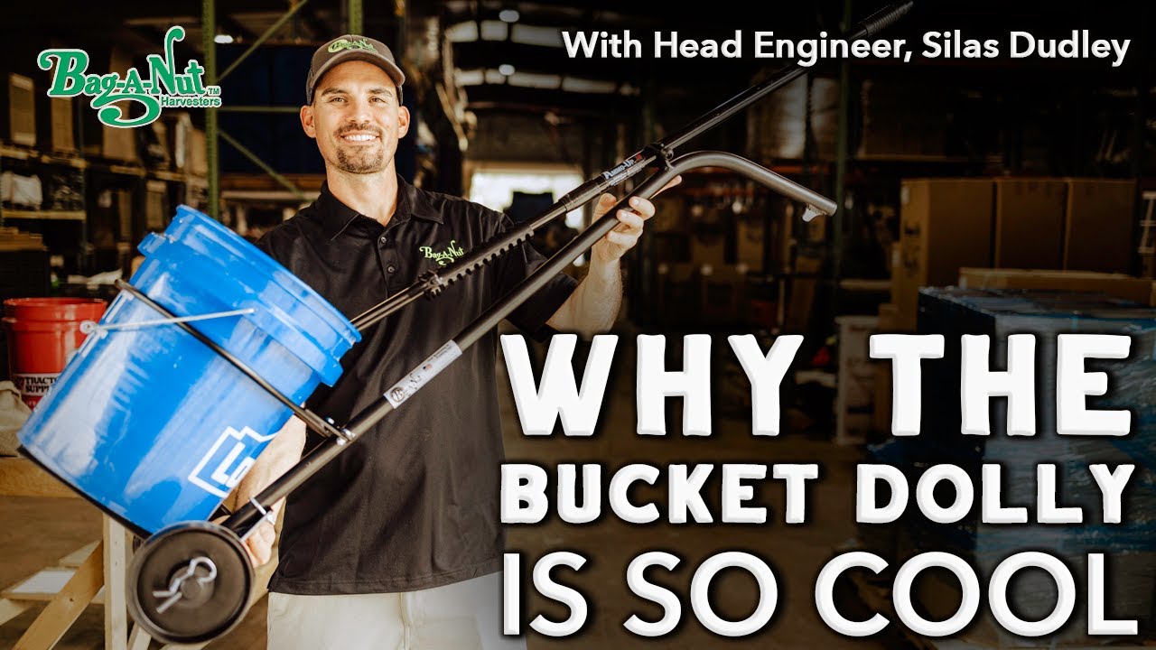 Bag-A-Nut's Bucket Dolly, a Harvester Accessory