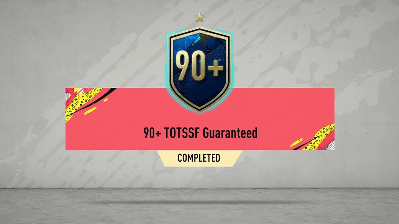 OPENING 90+ TOTS GUARANTEED SBC PACK! FIFA 20 ULTIMATE TEAM