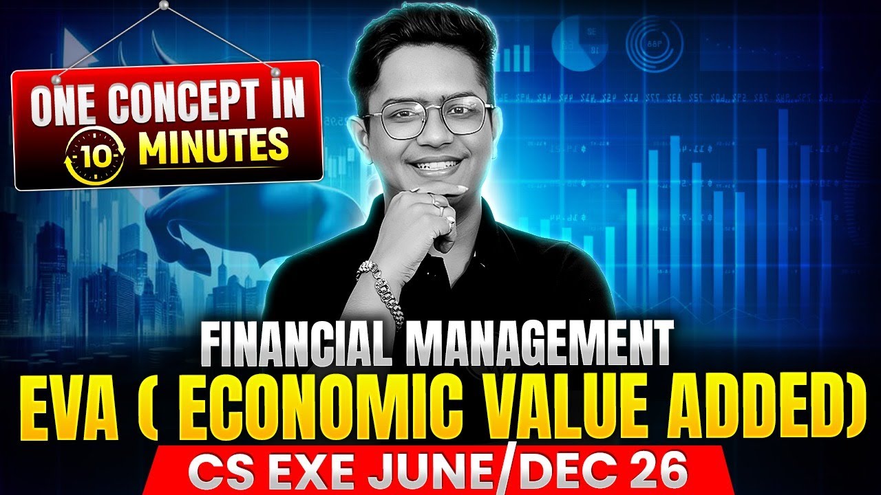 EVA (Economic Value Added) | FM | CS Executive June/Dec 2026 | One Concept in 10 Minutes