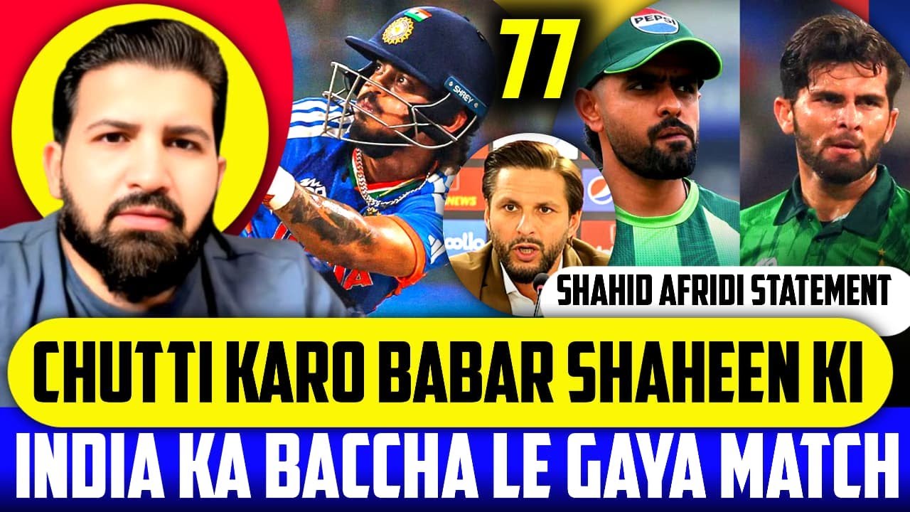 INDIA demolish PAK team | Time over for Shaheen, Babar, Shadaab says former cricketers