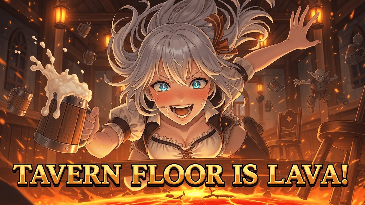 Medieval Tavern Song - Tavern Floor is Lava [Fantasy Folk for D&D]