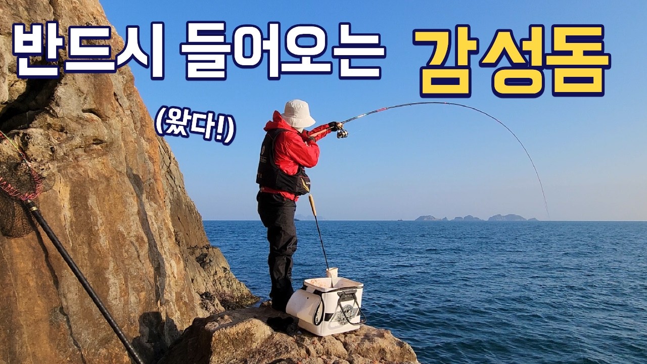 감성돔은 기다림의 낚시