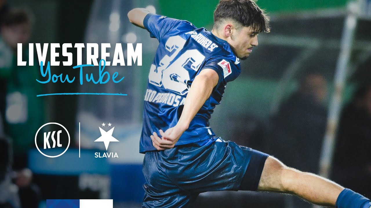 Livestream Testspiel: KSC - Slavia Prag