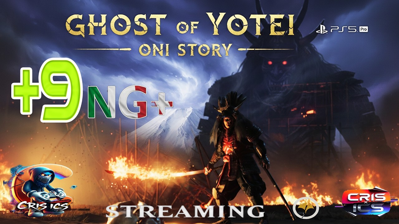 LIVE♾️GHOST OF YOTEI  LUPI GEMELLI CUORI GEMELLI ⛩️ ONI CONTRO ATSU PS5 PRO