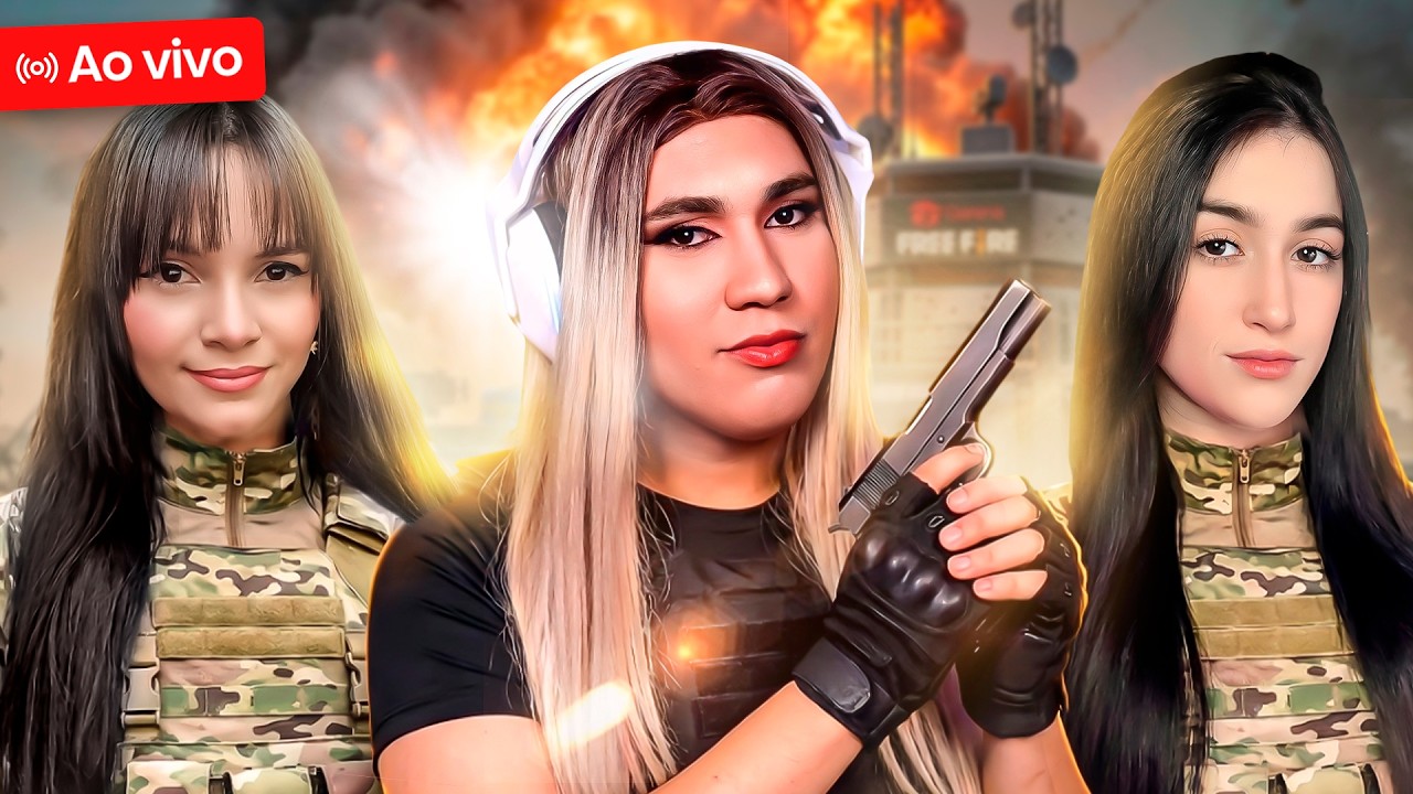 AS TABACUDAS REUNIDAS MAIS UMA VEZ 💛 FREE FIRE AO VIVO  😱💛 NYTRIX FF