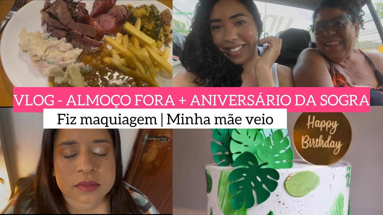FINAL DE SEMANA COMIGO | ANIVERSÁRIO DA MINHA SOGRA | ATENDENDO EM CASA 