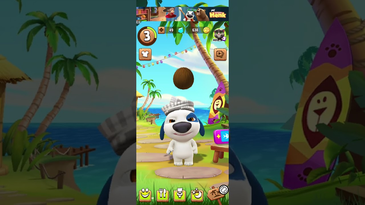My Talking Hank Mini Game Phần 1