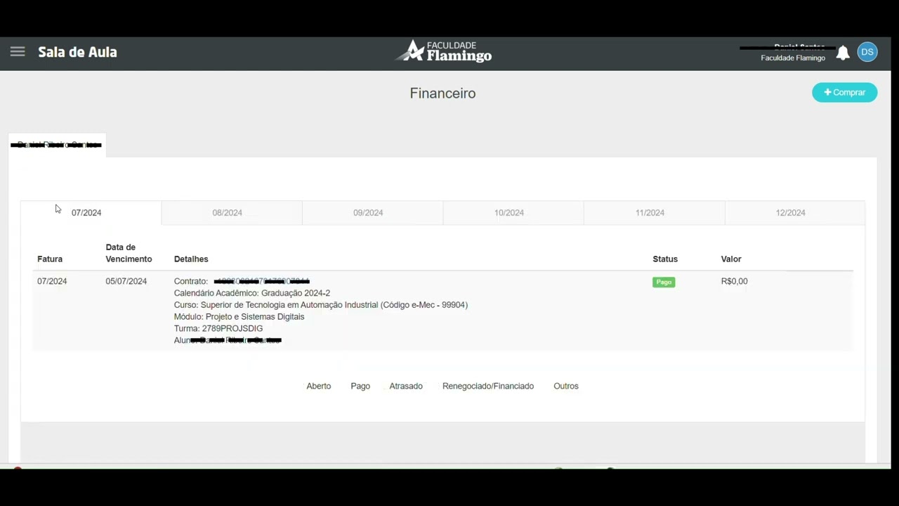 Como acessar os boletos no novo Portal do Aluno - Gennera