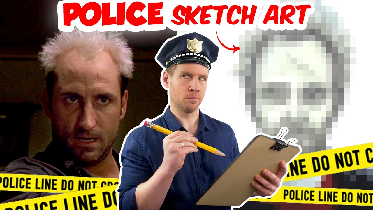 I Tried Drawing CRIMINALS - From ONLY The Description...