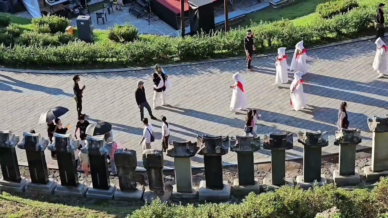 무령왕 장례 운구 행렬