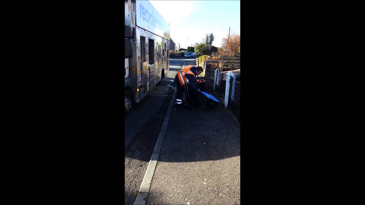 Bryson Recycling Wheelie box trial Newtownabbey 2014