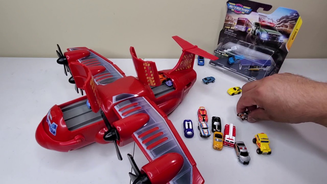Micromachines 2021 Avion Cargo - Quemando llantas de Rudy