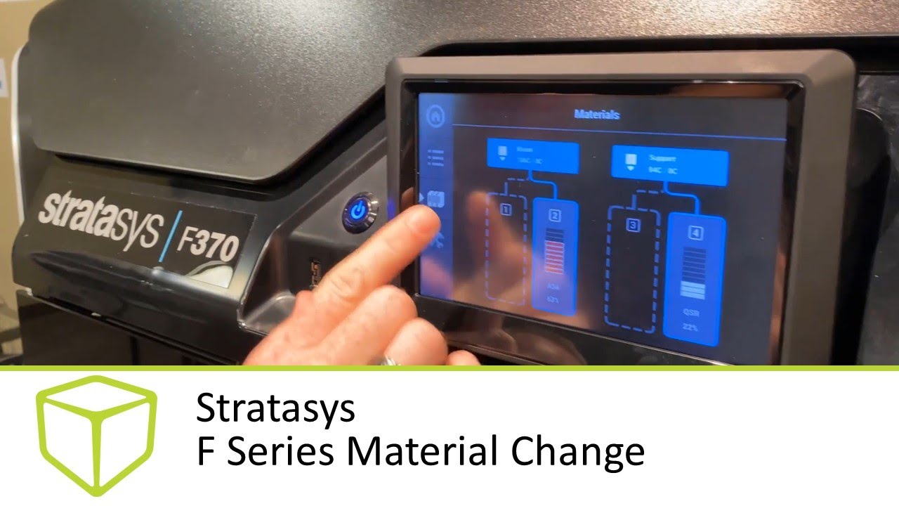 Stratasys F Series Material Change