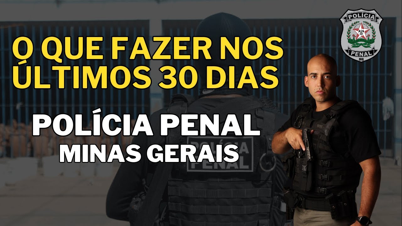Como Eu Estudaria Nos Últimos 30 Dias da PPMG