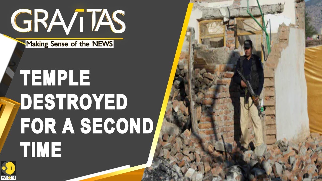 Gravitas: Angry mob attacks and sets fire to Hindu temple in Pakistan