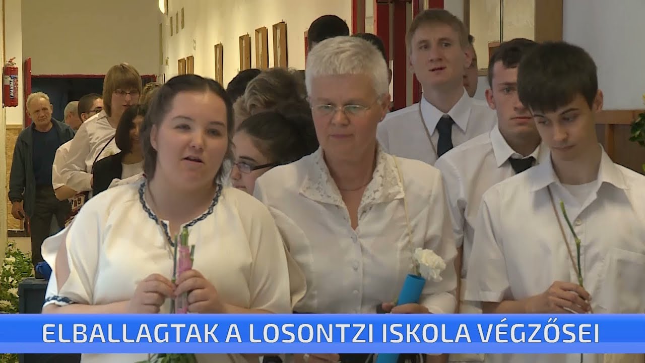 Elballagtak a Losontzi iskola végzős diákjai