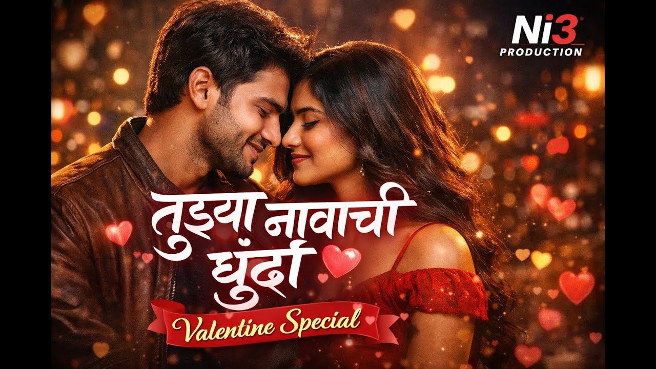 तुझ्या नावाची धुंदी |Tujhya Navachi Dhundhi | New Marathi Valentine Song 2026