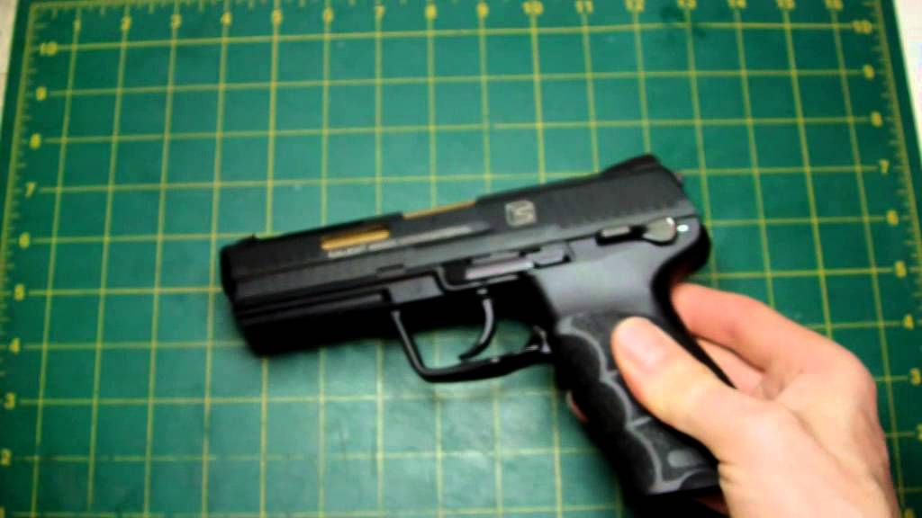 LaZouche Custom airsoft Detonator TM HK45 SAI slide review
