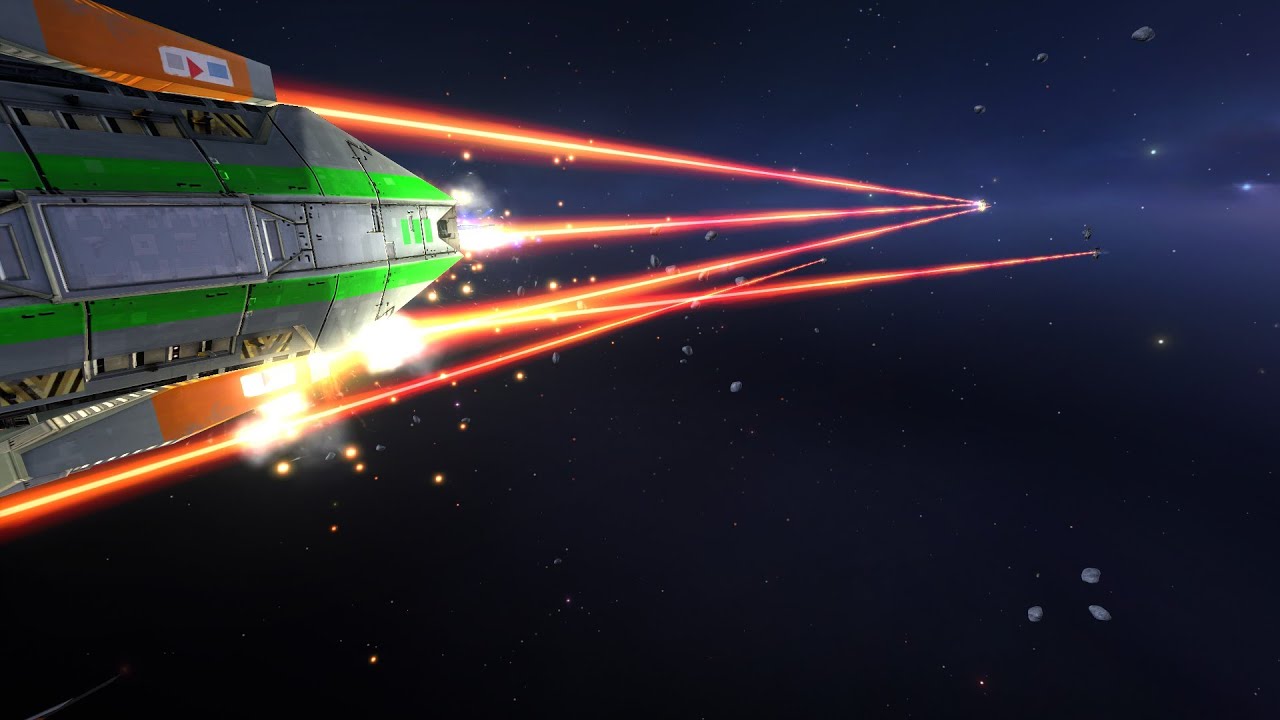 Homeworld Remastered - 1 Heavy Cruiser vs 10 Ion cannon frigates