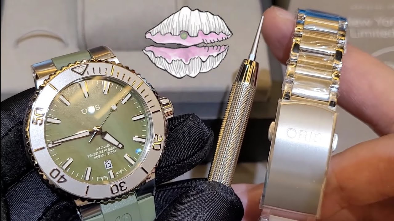 蠔式豪利時！豪利時「紐約港」300米限量版潛水錶  Oris Aquis New York Harbor Limited Edition!/ 榮記錶行