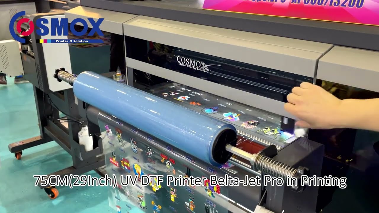 75CM  UV DTF Printer, roll to roll UV printing