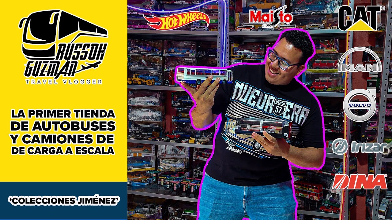 ¡Visitando la primer tienda de AUTOBUSES Y CAMIONES PESADOS a escala! |  | Russoh Busman