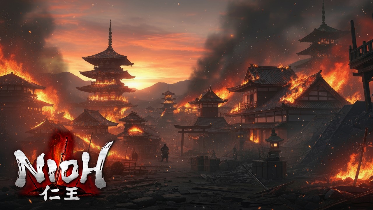 Nioh. Врываюсь в самурайский ад на полный слепой забег. # 9