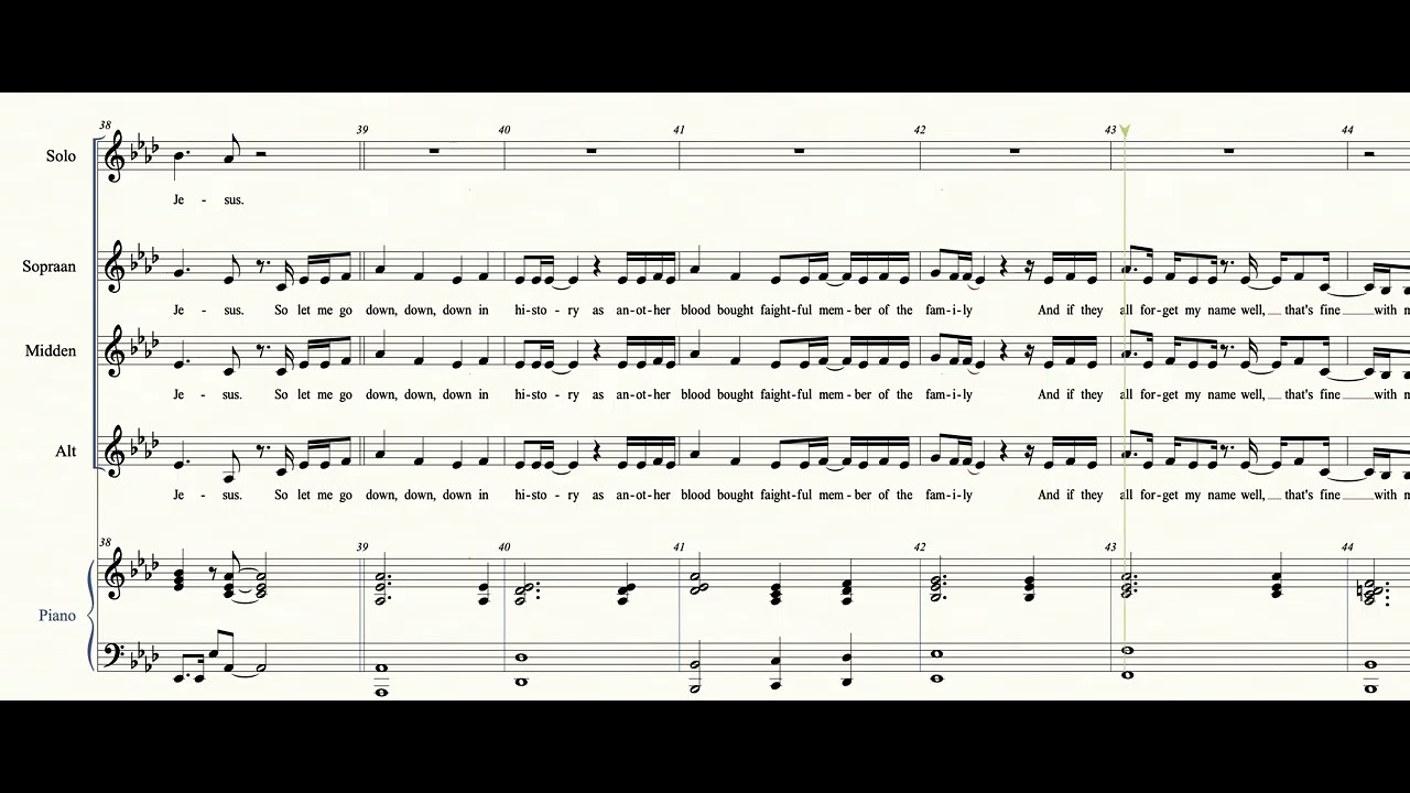 Nobody Evanescence Solo partij