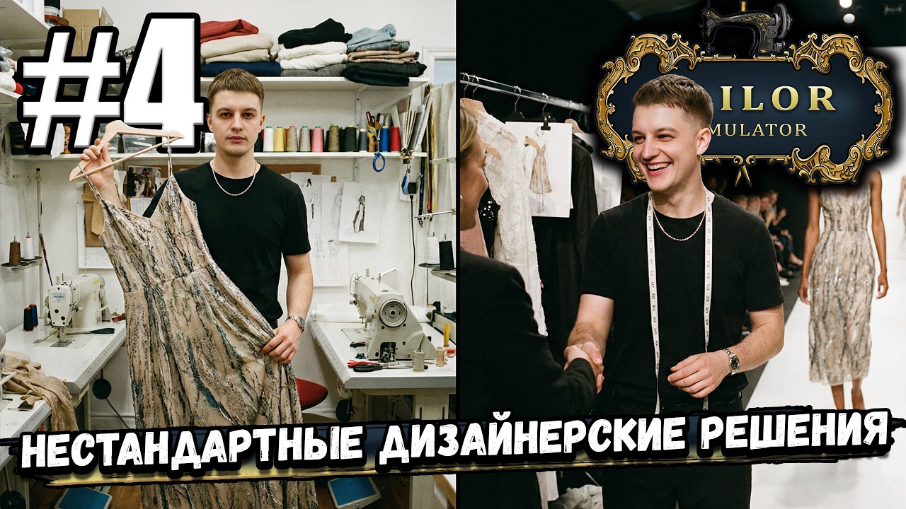 НЕСТАНДАРТНЫЕ ДИЗАЙНЕРСКИЕ РЕШЕНИЯ, МОДНЫЕ ПОКАЗЫ И НАБУХИВАНИЕ КЛИЕНТОВ В ► Tailor Simulator #4