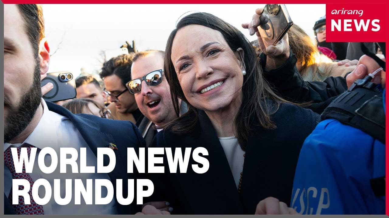 Trump meets Machado; European troops in Greenland; Thailand crane collapse; TSMC record profits