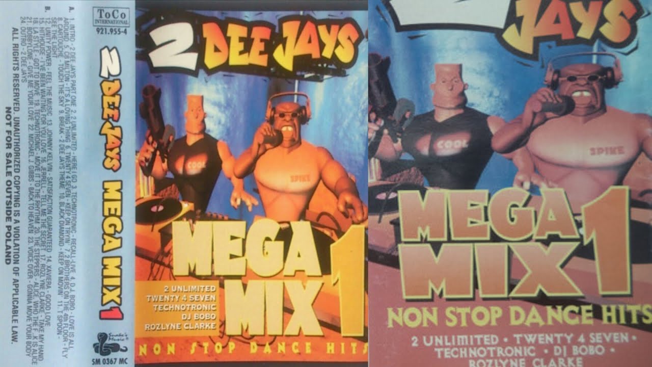 2 Dee Jays Megamix 1 Non Stop Dance Hits  1995 - Eurodance 90s  - Disco PodCast Radio Dance Anos 90
