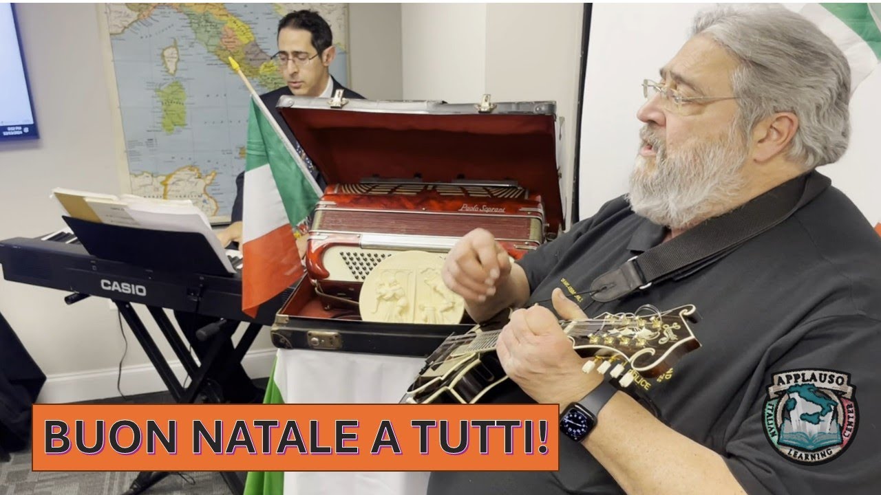 BUON NATALE FROM THE APPLAUSO ITALIAN CENTER