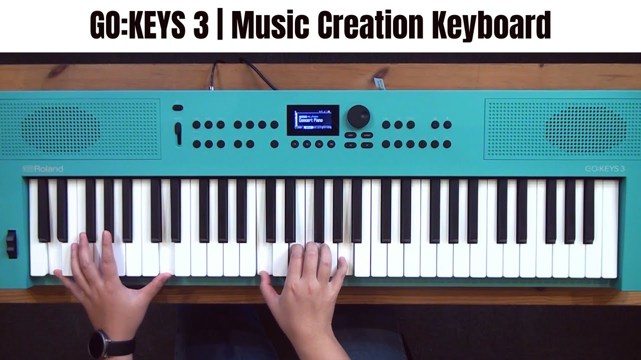 Roland GO:KEYS 3 Sound Demos