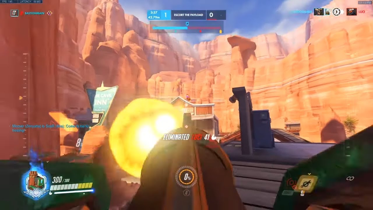 #1 BEST BASTION IN THE WORLD - TheBasti0nMain! OVERWATCH GAMEPLAY SEASON 24 TOP 500