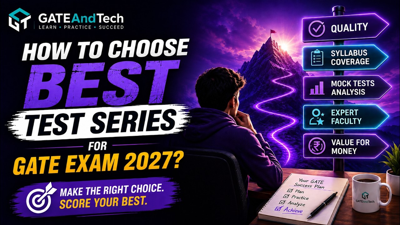 🎯 How To Choose the Best Test Series for GATE 2027?