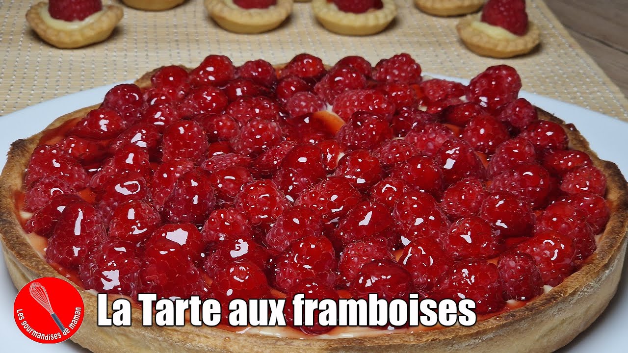 Recette de Tarte aux Framboises Maison ✨ : Simple et Succulente ! 👩‍🍳🍰