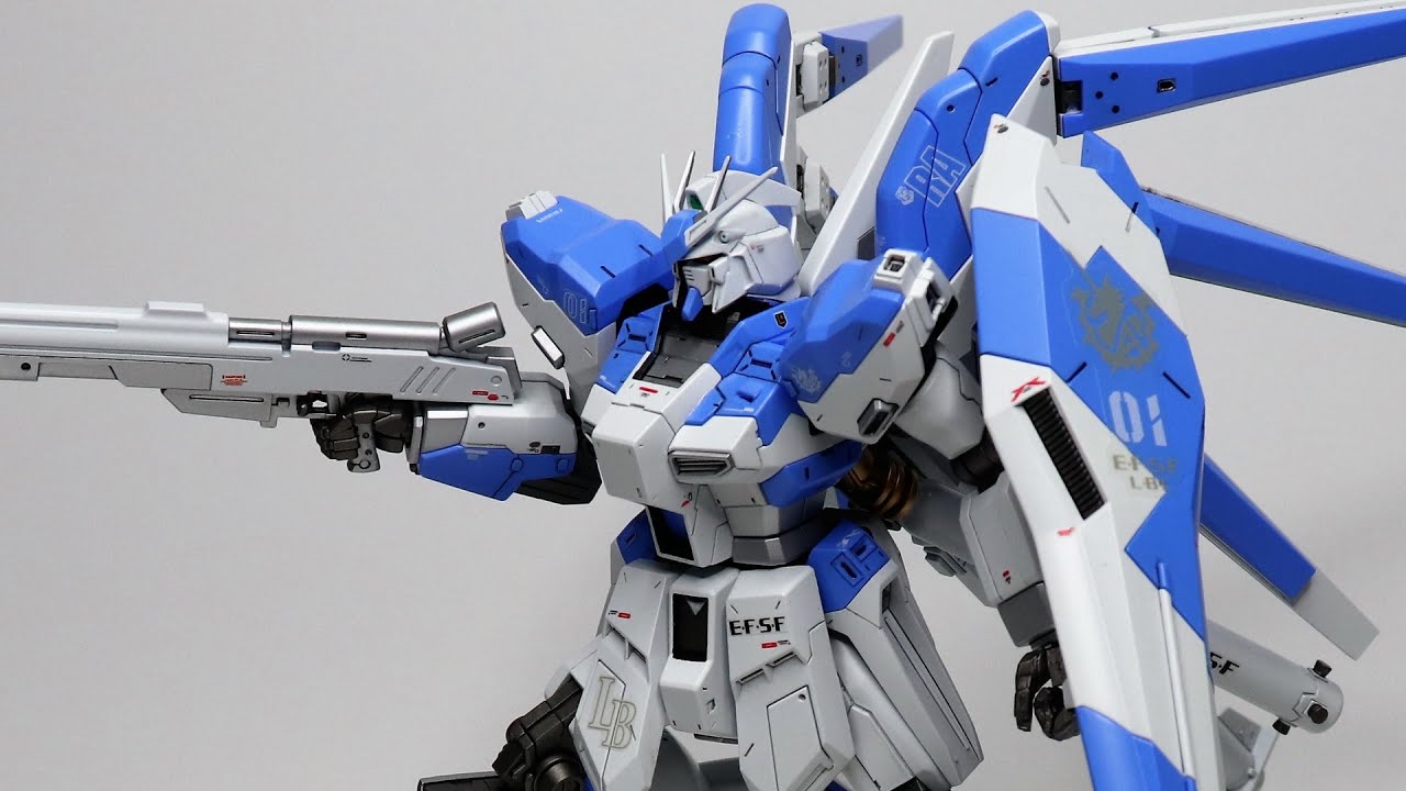 【ガンプラ全塗装】気合の入ったパーツ数やんけ…HGと思えない完成度で仕上がった！＠チャンネル登録１００人サンキュー回【HGUCハイニューガンダム / Hi-ν gundam】