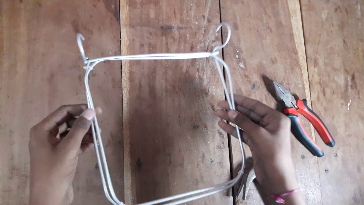 DIY - garbage bags holder, mobile stand,water glass holder