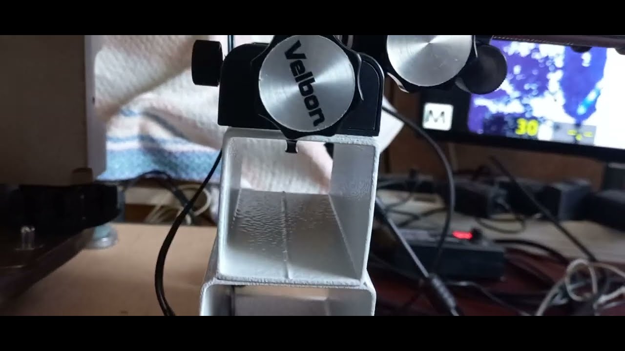 DIY 16mm Film Scanner on Eiki Slim Line SSL-0