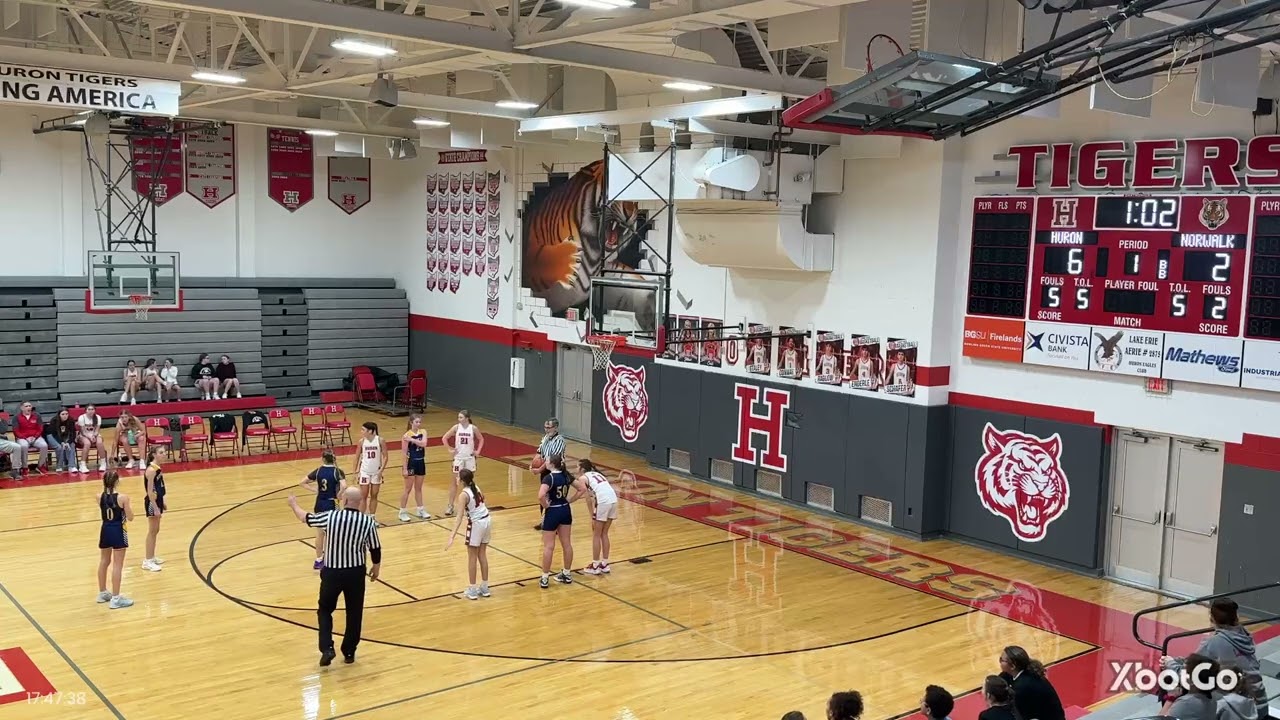 8th Grade Girls Basketball @ Huron