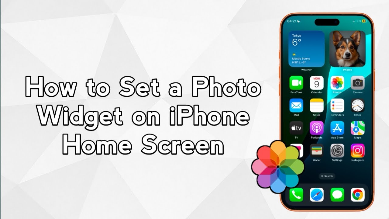 How to Set a Photo Widget on iPhone Home Screen